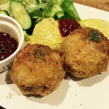 はじめて作りました！カリっとしてとても美味しかったです！！子供にも大人にも評判良かったです！レシピありがとうごさいます(^O^)